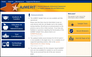 AzMerit Testing 